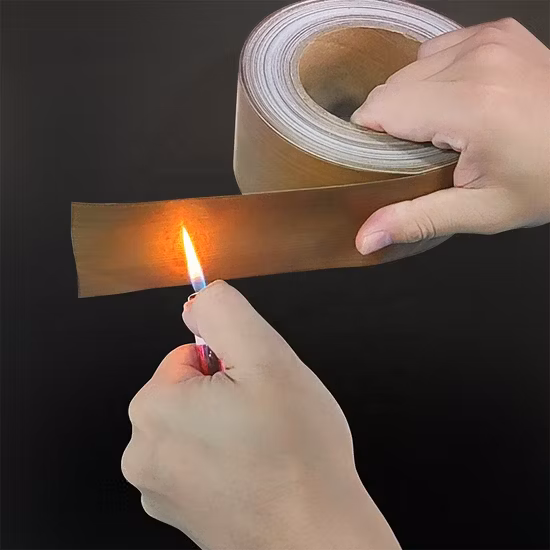 고온 내성, 감압성 실리콘 접착 테이프