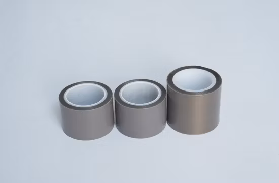 흰색, 고온 저항성, 실리콘 접착제가 포함된 벗겨진 PTFE 필름 테이프
