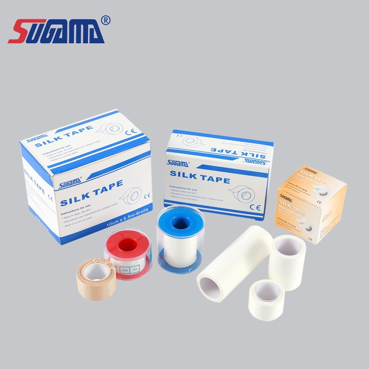 Sugama High Quality Medical Silk Tape Adhesive