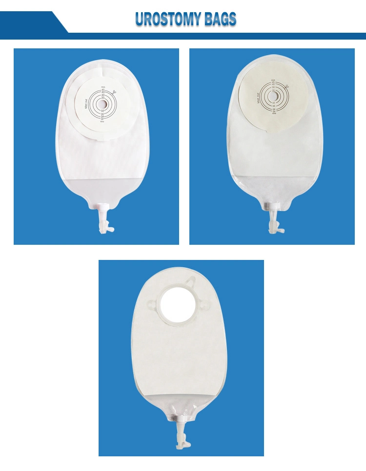 Medical Adhesives One-Piece 45mm 50mm 57mm 60mm Urostomy Urine Ostomy Bag, Urostomy Bag Supplier